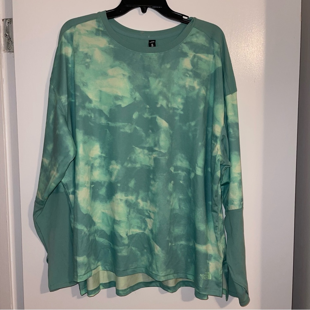 NWT Woman’s The North Face Tie Dye Long Sleeve 3X